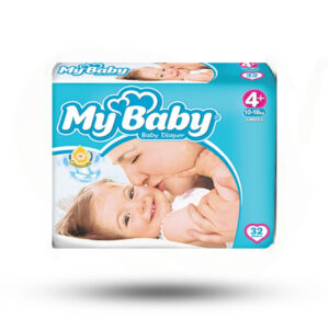 پوشک کامل بچه سایز +4 مای بیبی 32 عددی