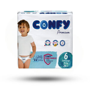 پوشک کامل بچه Premium سایز 6 کانفی 24 عددی