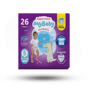 پوشک شورتی بچه سایز 5 مای بیبی 26 عددی